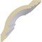 Ekena Millwork 5 3/8"H x 5 1/4"P x 7 1/2"F x 94 1/2"L Diane Crown Moulding MLD05X05X08DI - alternate 2